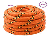 Multipurpose Utility Rope 40 mm 10 m Orange PP 9600 kg Max Load 3473346