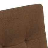 Dining Chairs with Wheels 2 pcs Brown 57 x 67 x 98 cm 42017896