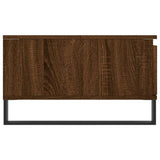 Coffee Table Brown Oak 90x60x35 cm Engineered Wood 827075