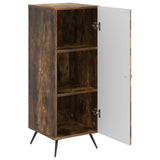 Sideboard Smoked Oak 33 x 34.5 x 90 cm Engineered Wood 895520