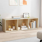 Book Cabinet/TV Cabinet Sonoma Oak 36x30x114 cm Engineered Wood 800138