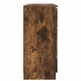 Sideboard Smoked Oak 100 x 30 x 65.6 Engineered Wood 888792