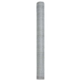 Hexagon Fence Silver 1.6 x 10 m Galvanised steel 42005658