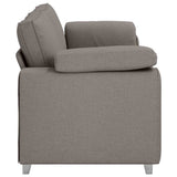 Sofa Taupe 219 x 77 x 82 cm Fabric 4105243