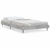 Bed Frame without Mattress Concrete Grey 90x200 cm 832273