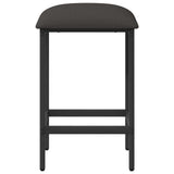 Bar Stool 2 pcs Dark Grey 40 x 32 x 74 cm Engineered Wood 8006172