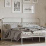 Metal Replace Headboard White 193 cm 376686