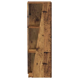 Side Shelf Old Wood 33 x 32 x 100.5 cm Engineered Wood 892425