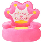 ZNTS Plush Children's Chair Princess Pink 80158