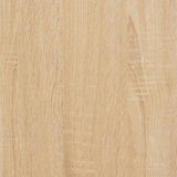 Desk Sonoma Oak 140x50x75 cm Engineered Wood 829527