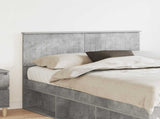 Headboard Concrete Grey Engineered wood 888444