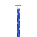 Boat Rope Blue 10 mm 100 m Polypropylene 152455