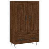 Highboard Brown Oak 69.5x31x115 cm Engineered Wood 830323