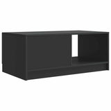 Coffee Table Black 90 x 50 x 37 cm Engineered Wood 895876