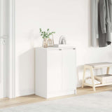 Shoe Cabinet White 57x34x76 cm Engineered Wood 861868