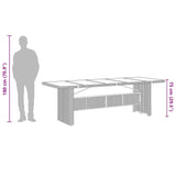 Garden Dining Set Grey, Dark Grey 3277622