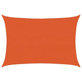 Sunshade Sail 160 g/m Orange 4x6 m HDPE 311684