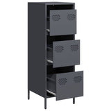 Highboard Anthracite 39x35x103,5 cm Steel 851402