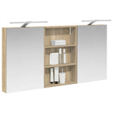 Bathroom Cabinet Set 3 pcs 120 x 10.5 x 60.5 cm Engineered wood 3403738