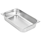 Gastronorm Containers 4 pcs GN 1/1 100 mm Stainless Steel 50881