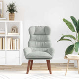 Armchair Light Grey 69 x 74 x 93 cm Velvet 42001887
