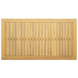 Coffee Table Light Acacia 110 x 60 x 45 cm Solid Acacia Wood 42026785