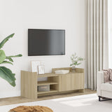 TV Cabinet Sonoma Oak 100x35x40 cm Engineered Wood 848376