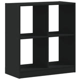 Bookcase Black 68.5x32x75 cm Engineered Wood 852808