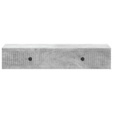 Wall-Mounted Side Table Concrete Grey 87.5 x 34.5 x 17 cm 897988