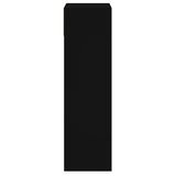 Shoe Cabinet Black 60x34x116 cm Engineered Wood 840016