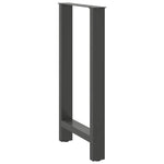 ZNTS Coffee Table Legs Anthracite 2 pcs 50x cm Steel 4013330