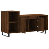 TV Cabinet Brown Oak 100x35x55 cm Engineered Wood 831331