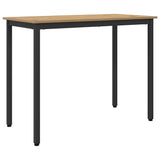 Table Artisan Oak 100 x 50 x 76.5 cm Engineered Wood and Steel 873779