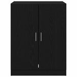 Washing Machine Cabinet 2 pcs Black oak 70.5 x 71.5 x 181.5 cm 3332516