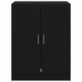 Washing Machine Cabinet 2 pcs Black oak 70.5 x 71.5 x 181.5 cm 3332516