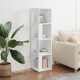 Corner Cabinet White 33x33x132 cm Engineered Wood 809035