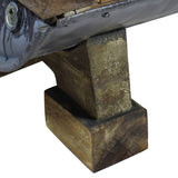 ZNTS Coffee Table Mixed Recycled Wood 90x50x35 cm 244500