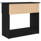 Console Table with Drawers Black 85.5x38.5x74.5 cm 861392