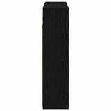 Bathroom Mirror Cabinet Black Oak 73.5 x 16 x 62.5 cm 889168