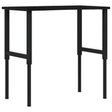 Workbench Dark Brown 100x60x cm Solid Wood Oak 3309699