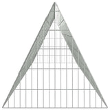 Chicken Cage Silver 430 x 55 x 55 cm Galvanised Steel 3394434