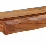Wall Shelves 2 pcs 80x17x8 cm Solid Wood Acacia 373631