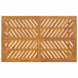 Garden Dining Set 5 pcs Brown Solid Acacia Wood 3154109