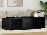 Coffee Table Set 2 pcs Black Oak Engineered Wood 8000261