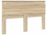 Headboard with Headboard Sonoma Oak 120 cm Engineered Wood 887467