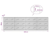 Gabion with 3.5 mm Wire and 10x10 cm Mesh 400x10x150 cm 3463034