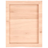 Bathroom Countertop 40x50x cm Untreated Solid Wood 3156001