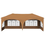 Pop-up Party Tent 575 x 288 x 245 cm Beige Oxford Fabric 42019892