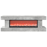 Electric Fireplace Concrete 150 x 30 x 50 cm Engineered wood 8020787