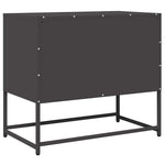 ZNTS TV Cabinet Black 68x39x60.5 cm Cold-rolled Steel 853332